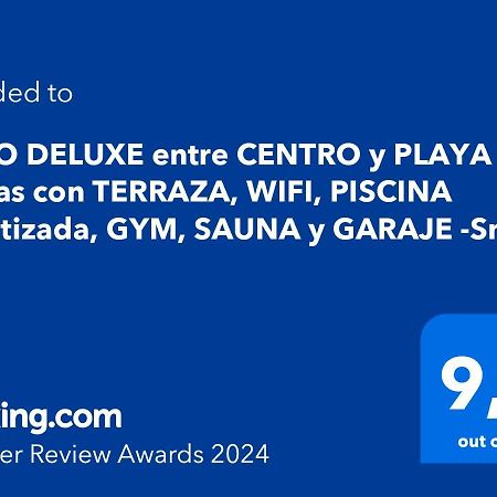 Atico Deluxe Entre Centro Y Playa Salinas Con Terraza, Wifi, Piscina Climatizada, Gym, Sauna Y Garaje -Smart Tv Рокетас-де-Мар Экстерьер фото
